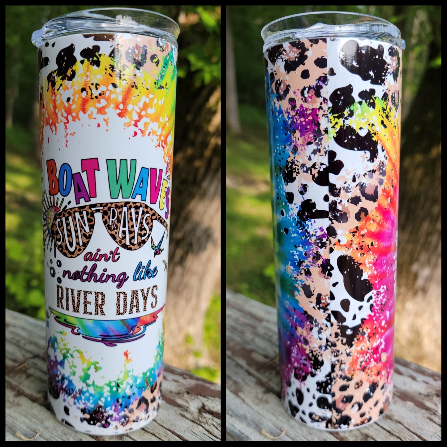 20 oz Sublimation Boat/River Days tumbler