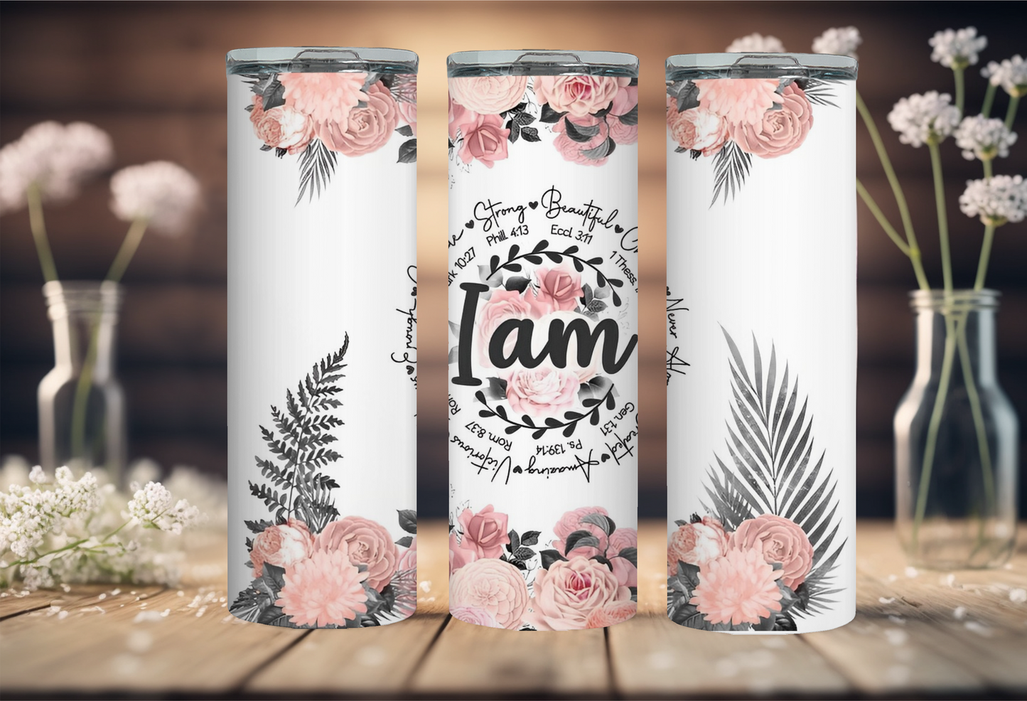 20 oz I Am Tumbler