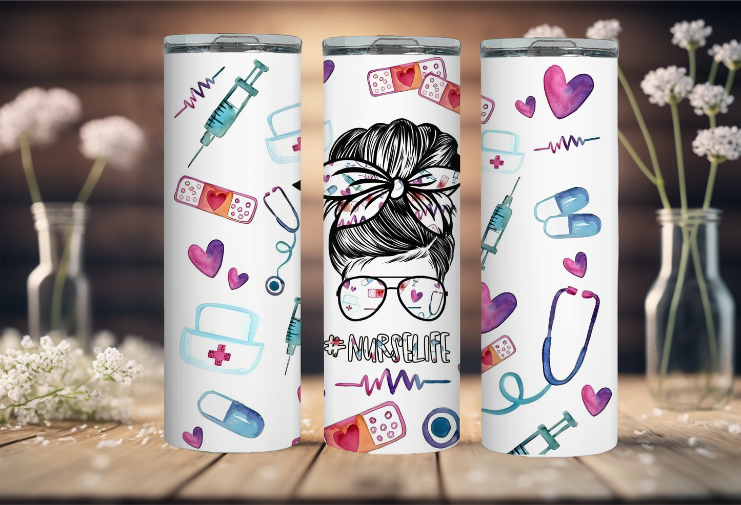 20 oz Nurse Life Tumbler