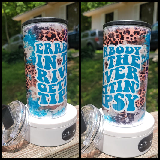 4-in1 Can Cooler Tipsy River