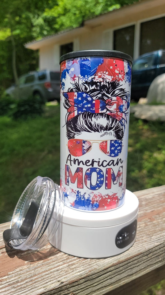 4-in-1 Can Cooler American Mama