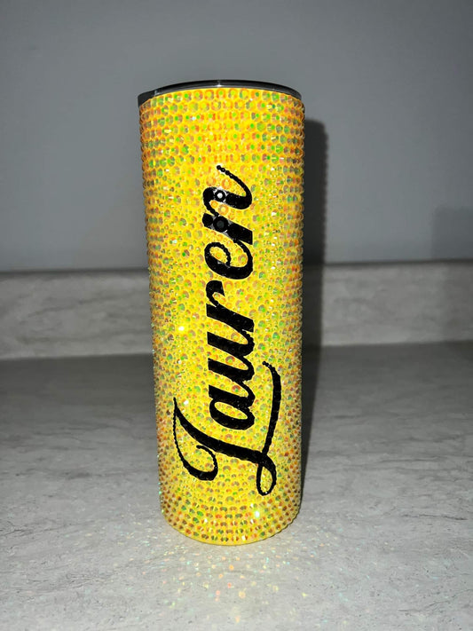 Custom *NAME ONLY* Rhinestone 20oz Tumbler