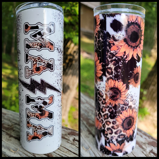 20 oz Rock Mama tumbler