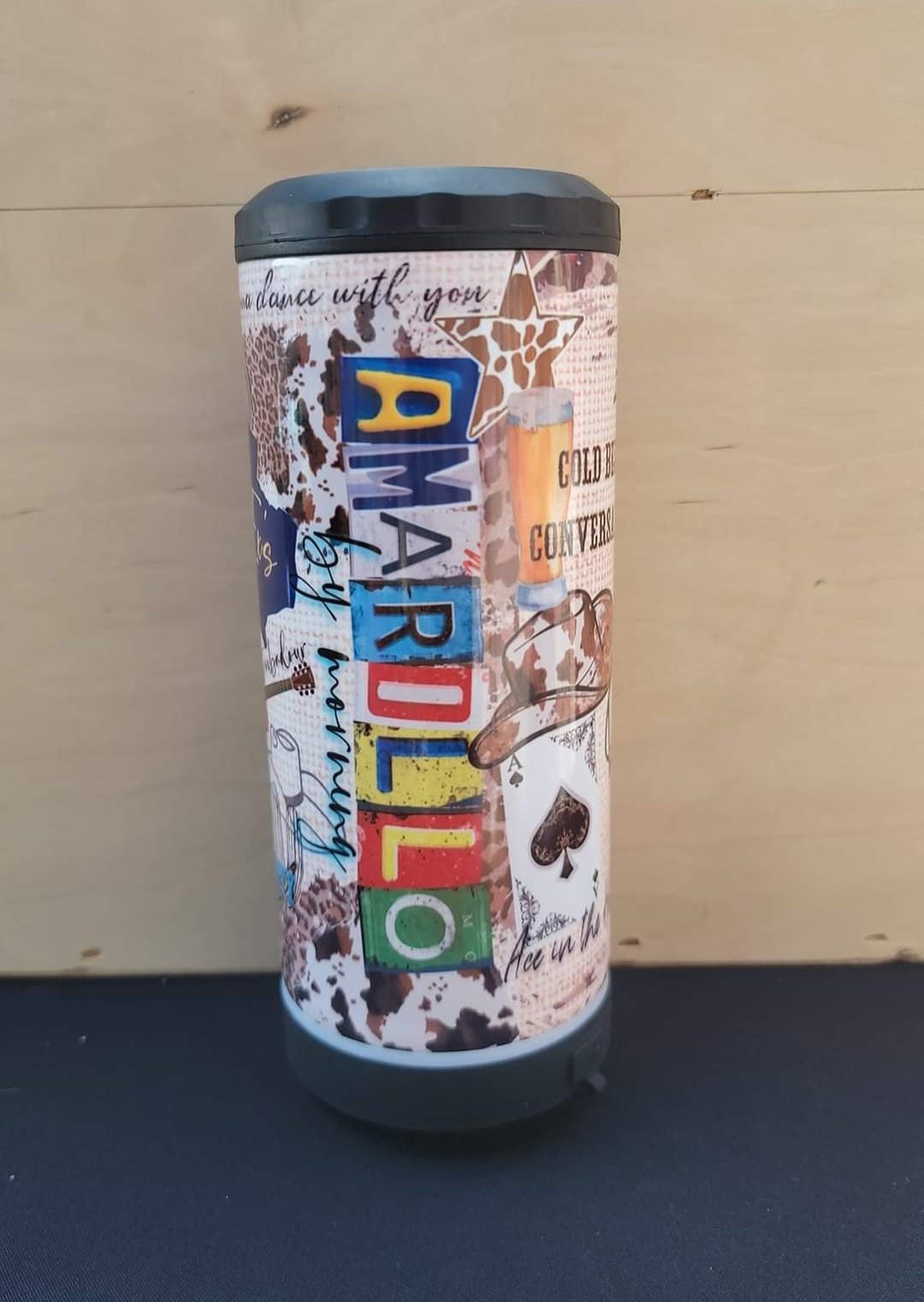 4-in-1 can cooler sublimation  G Strait BLUETOOTH SPEAKER TUMBLER