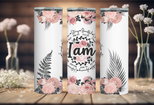 20 oz I Am Tumbler