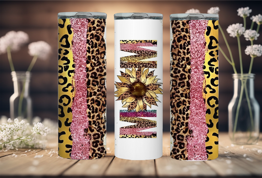 20 oz Mom Sunflower Tumbler