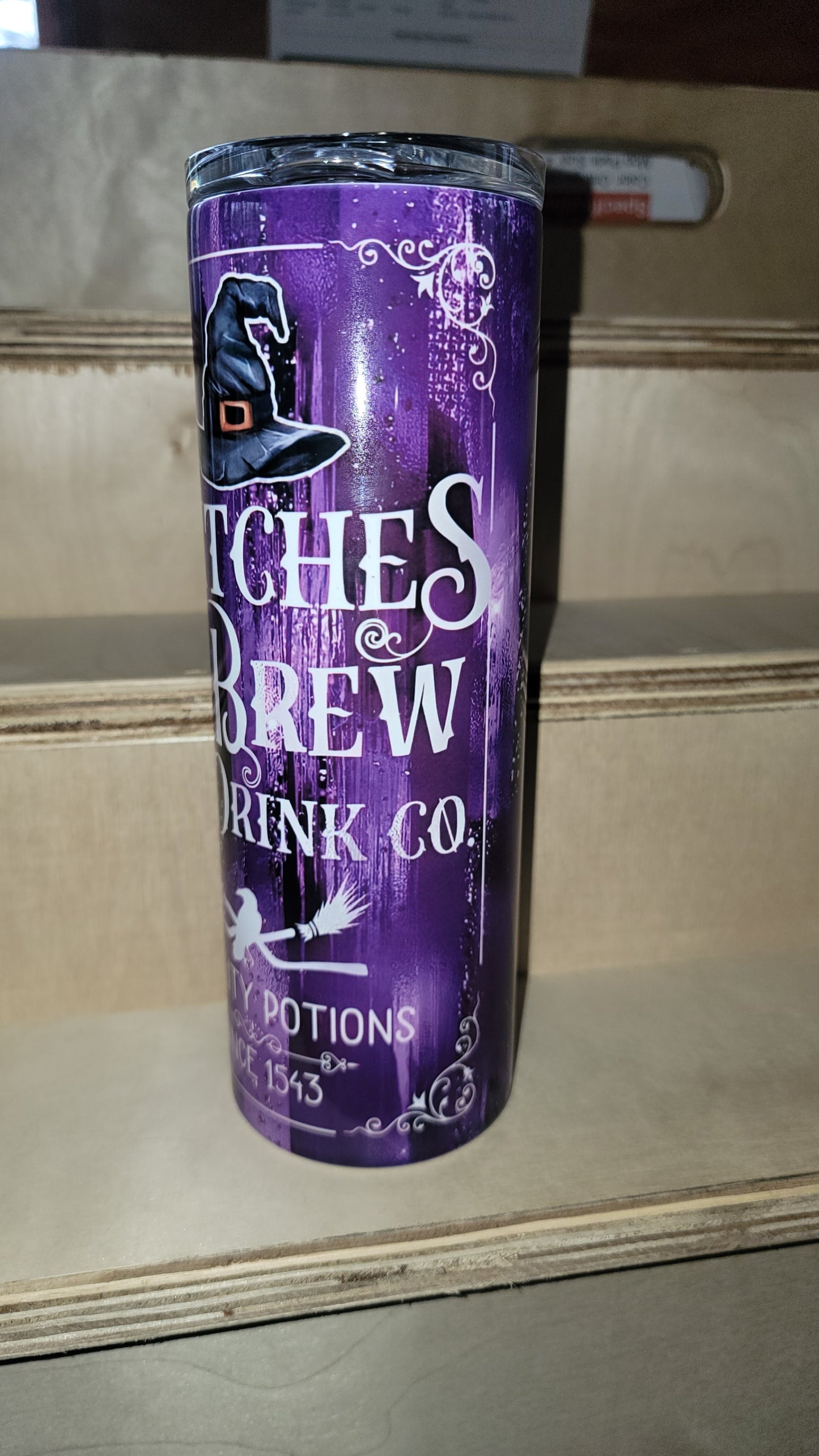 20 oz Purple Witches Brew Tumbler