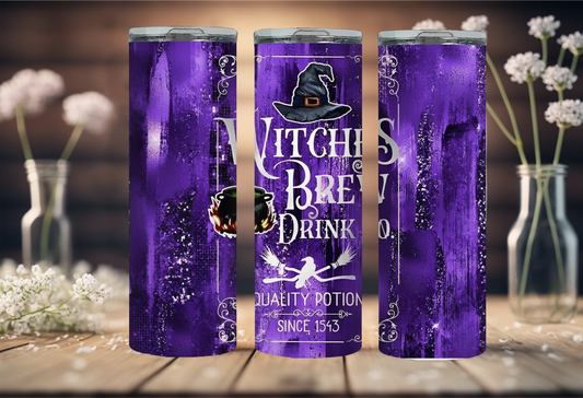 20 oz Purple Witches Brew Tumbler
